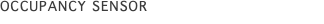 Occupancy sensor 